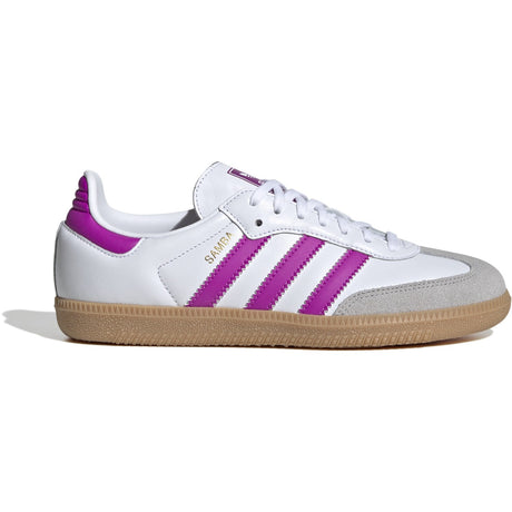 adidas Originals Ftwwht/Purbur/Gum3 Samba Og J Sneakers