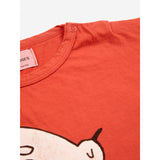 Bobo Choses Red Freedom Bird T-Shirt 3