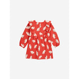 Bobo Choses Red Freedom Bird All Over Ruffle Dress 6