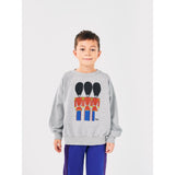 Bobo Choses Light Heather Grey Little Tin Soldiers Collegegenser 2