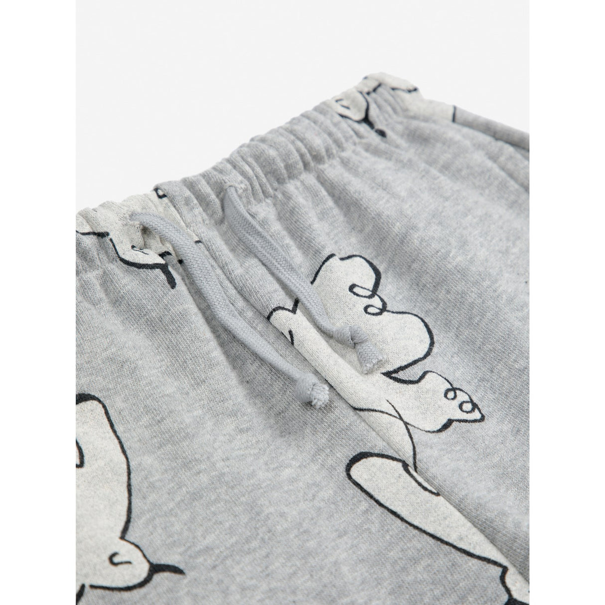 Bobo Choses Light Heather Grey Freedom Bird All Over Jogging Pants 3