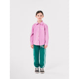 Bobo Choses Green B.C Shadow Stripes Jogging Pants