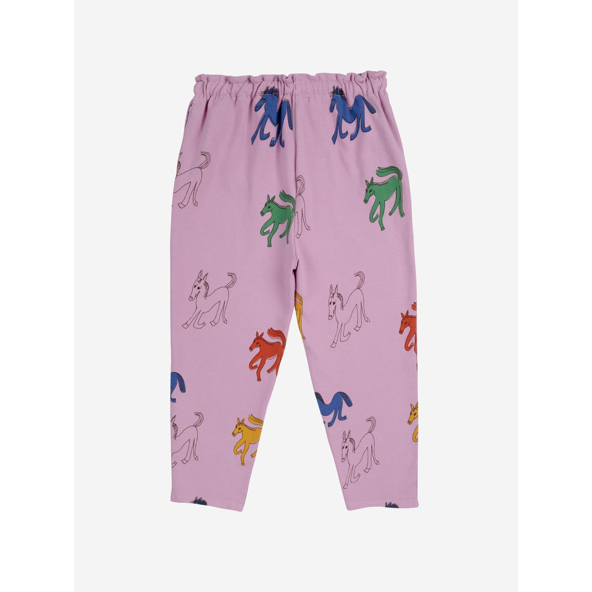 Bobo Choses Pink Wonder Horse All Over Paper Bag Jogging Pants