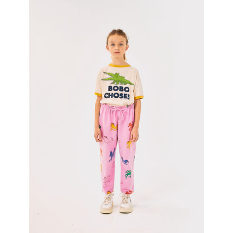 Bobo Choses Pink Wonder Horse All Over Paper Bag Jogging Pants