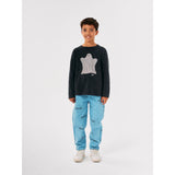 Bobo Choses Light Blue It'S Magic All Over Denim Baggy Pants