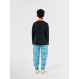 Bobo Choses Light Blue It'S Magic All Over Denim Baggy Pants