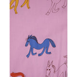 Bobo Choses Pink Wonder Horse All Over Woven Dress 6