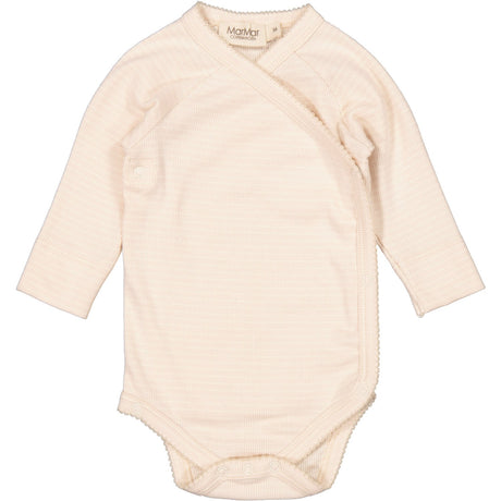 MarMar Modal Fine Rib Rose Quartz Stripe Belito Body