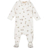 MarMar New Born Modal Smooth Print Forest Friends Rubello Full Dress