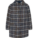 MarMar Wool Glitter Navy Check Olive Jakke