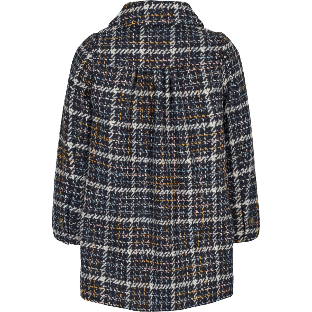 MarMar Wool Glitter Navy Check Olive Jakke