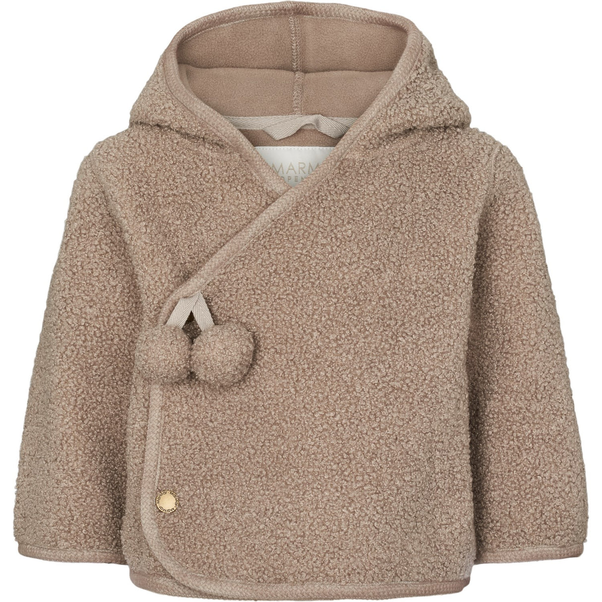 MarMar Bonded Teddy Sandy Shores Jojo Fleece Jakke