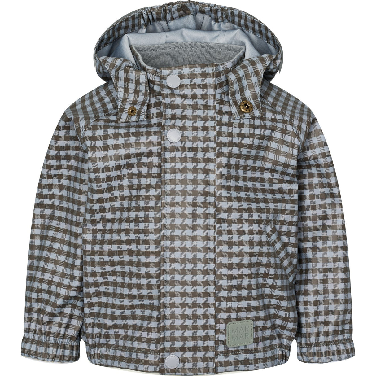 MarMar Rainwear Espresso Check Oddy Regndress