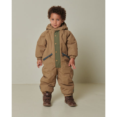 MarMar Technical Outerwear Solid Walnut Block Oll Flydress