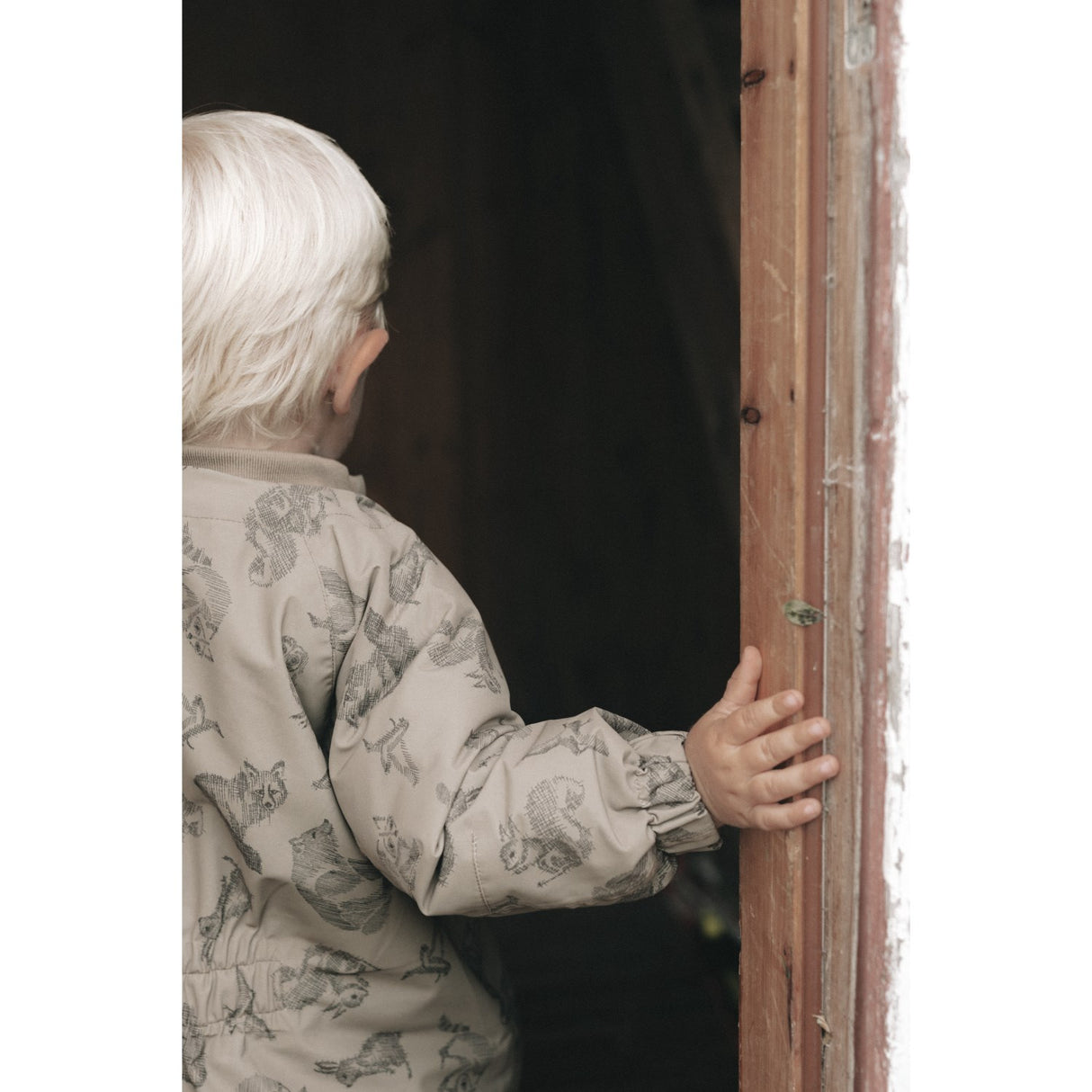 MarMar Technical Outerwear Print Bear Oll Flydress