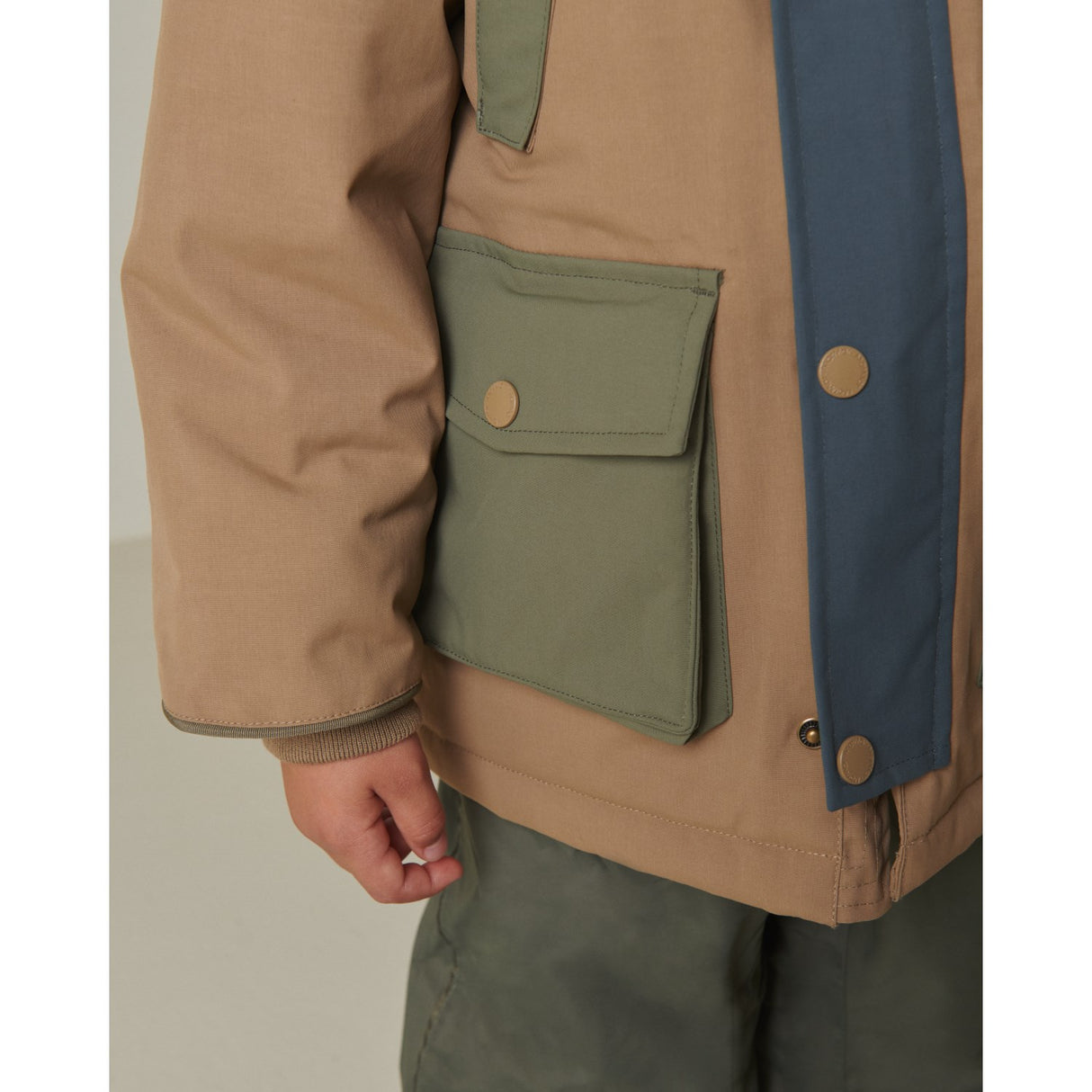 MarMar Technical Outerwear Solid Walnut Block Omas Jakke