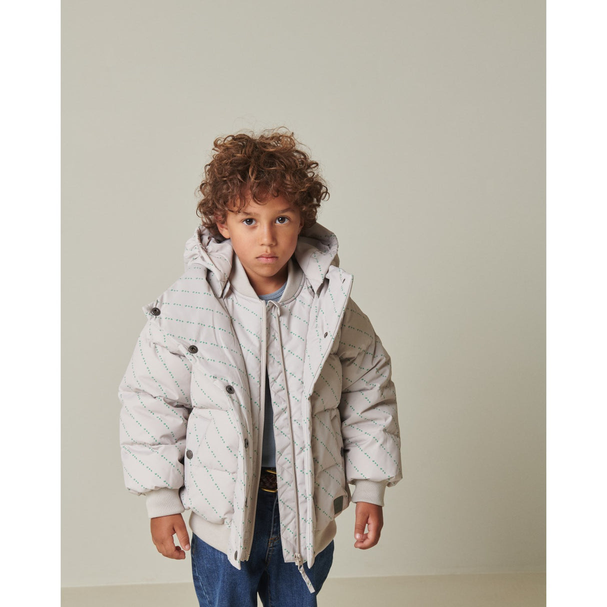 MarMar Technical Puffer MarMar Stripes Omega Jakke