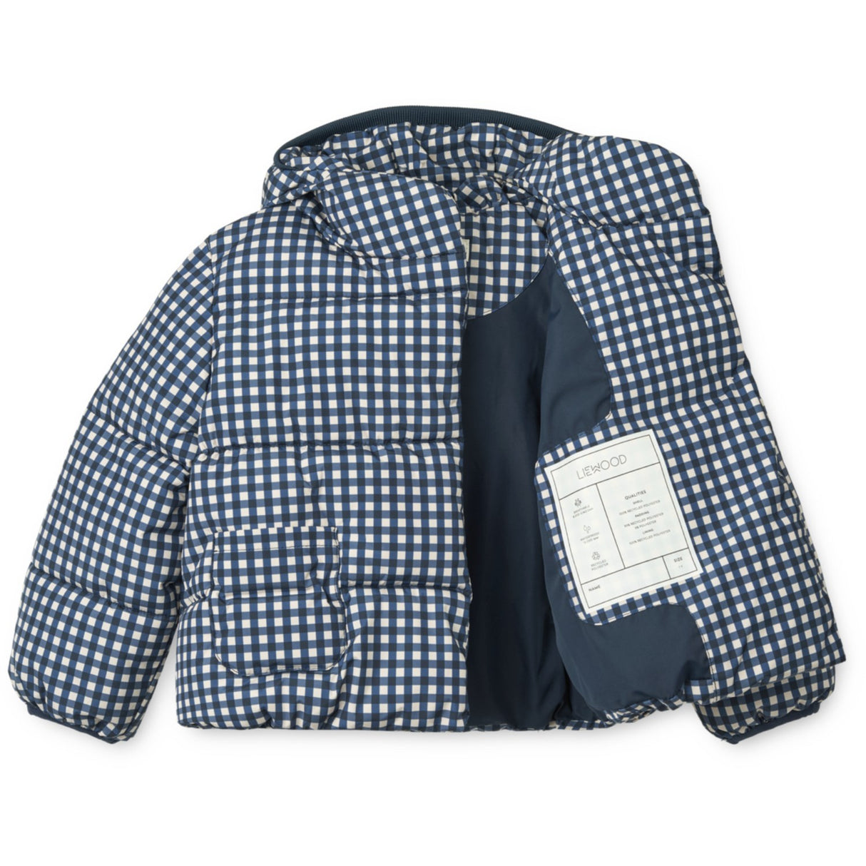 LIEWOOD Check Classic Navy / Dark Sandy Giovanna Jakke