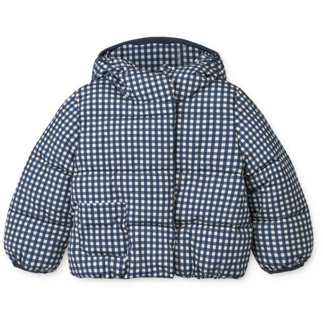 LieWood Check Classic Navy / Dark Sandy Giovanna Jacket