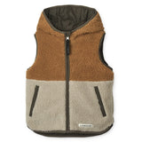 LIEWOOD Army Brown Mix Diana Reversible Vest