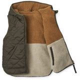 LIEWOOD Army Brown Mix Diana Reversible Vest