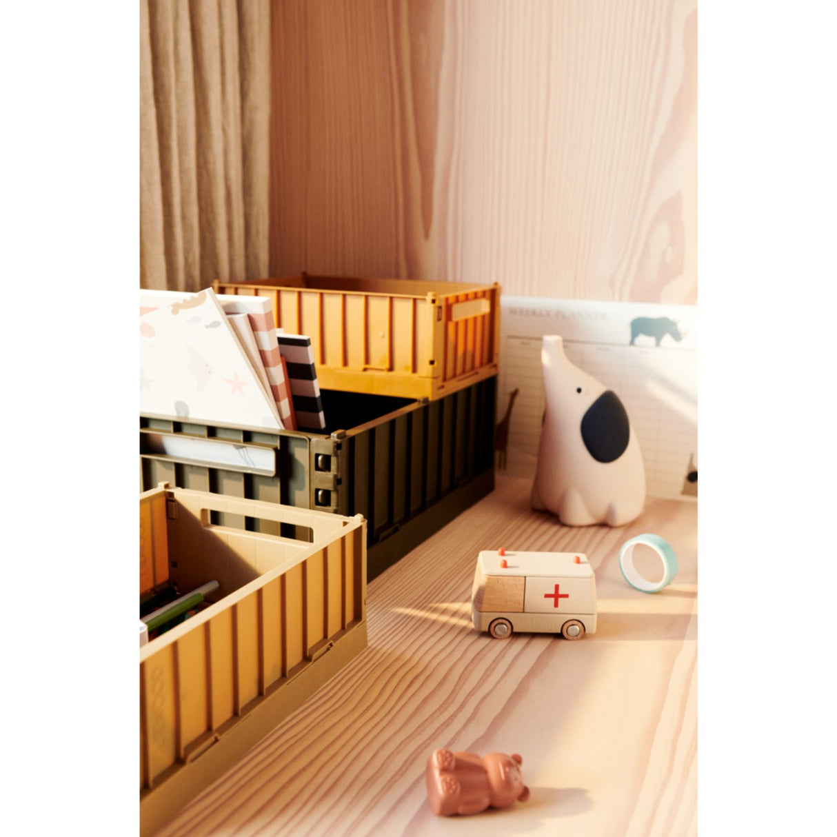 LIEWOOD Elephant / Sandy Mix Winston Elephant Nattlampe