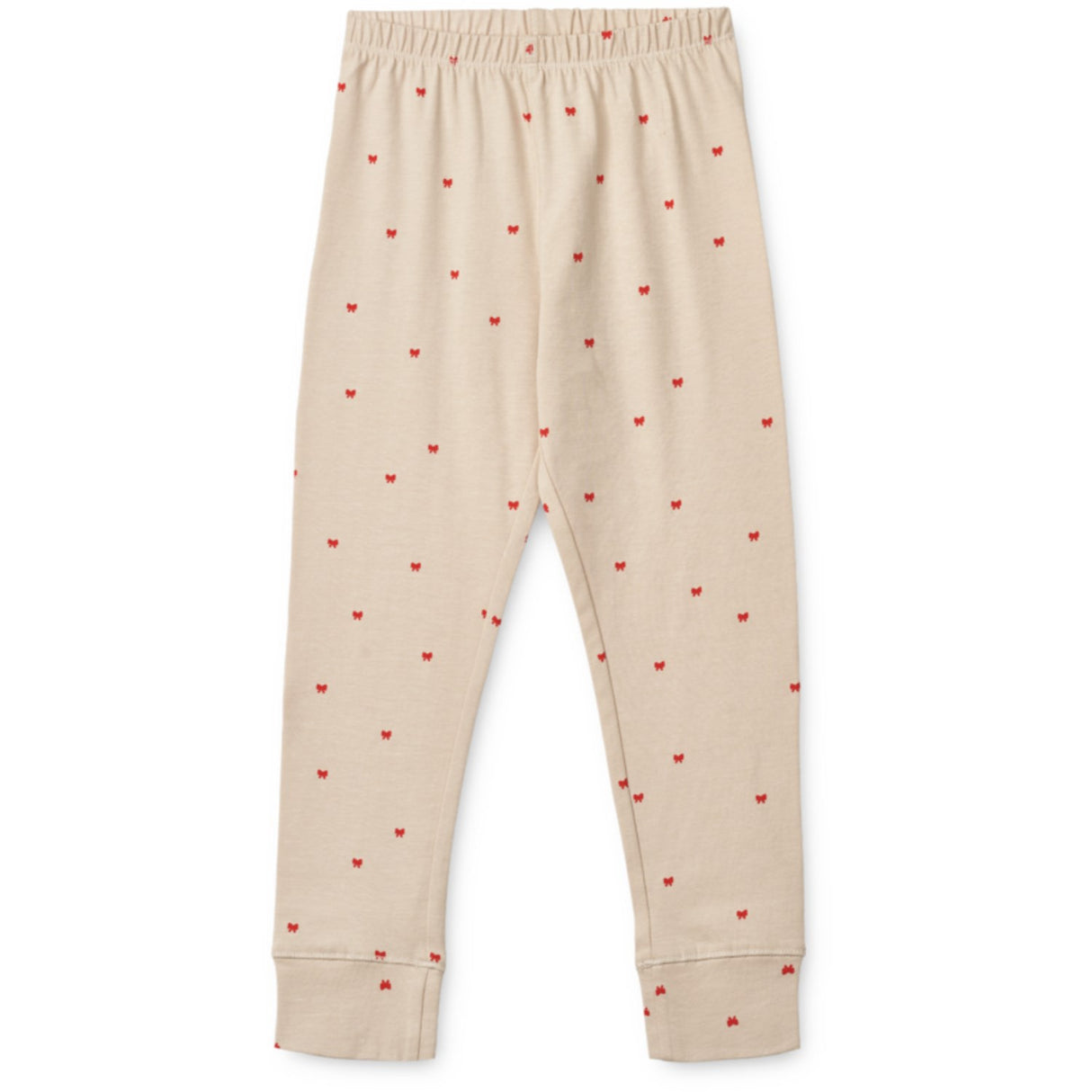 LIEWOOD Holiday Bow Sandy / Apple Red Wilhelm Printed Pyjamas Sett