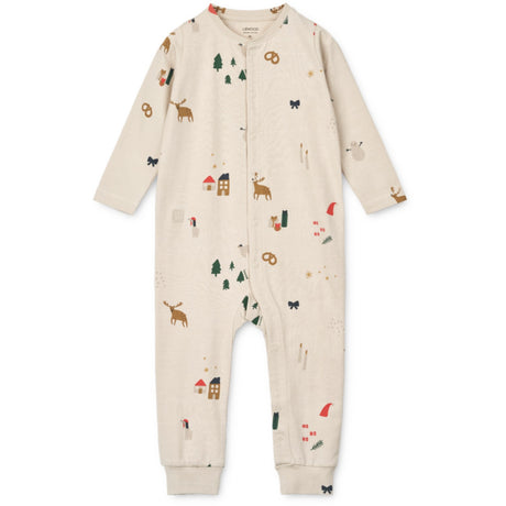 LIEWOOD Holiday / Sandy Birk Printed Pyjamas Jumpsuit