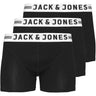 Jack & Jones Junior Black Sense Trunks 3-Pack Noos