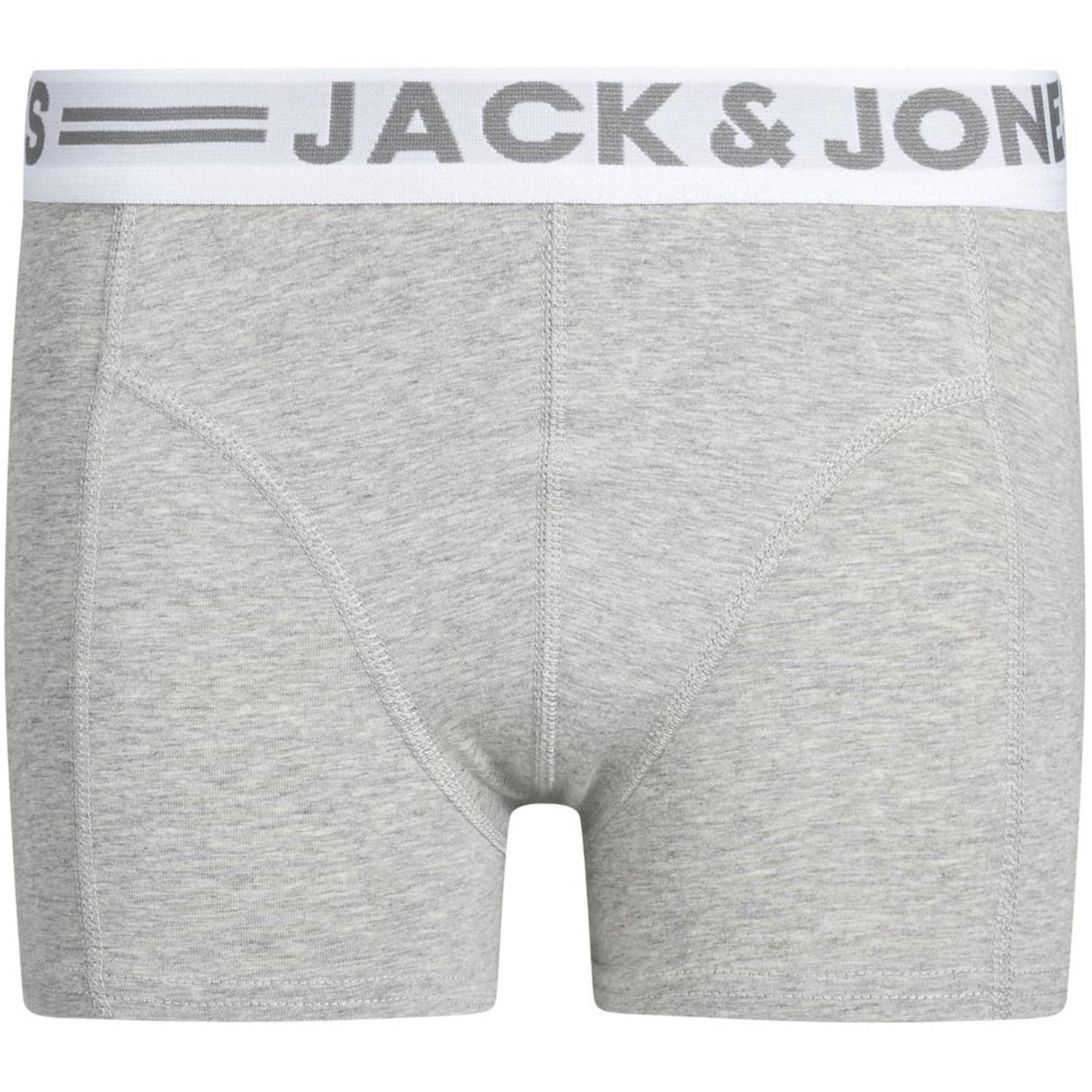 Jack & Jones Junior Light Grey Melange Sense Trunks 3-Pack Noos 3