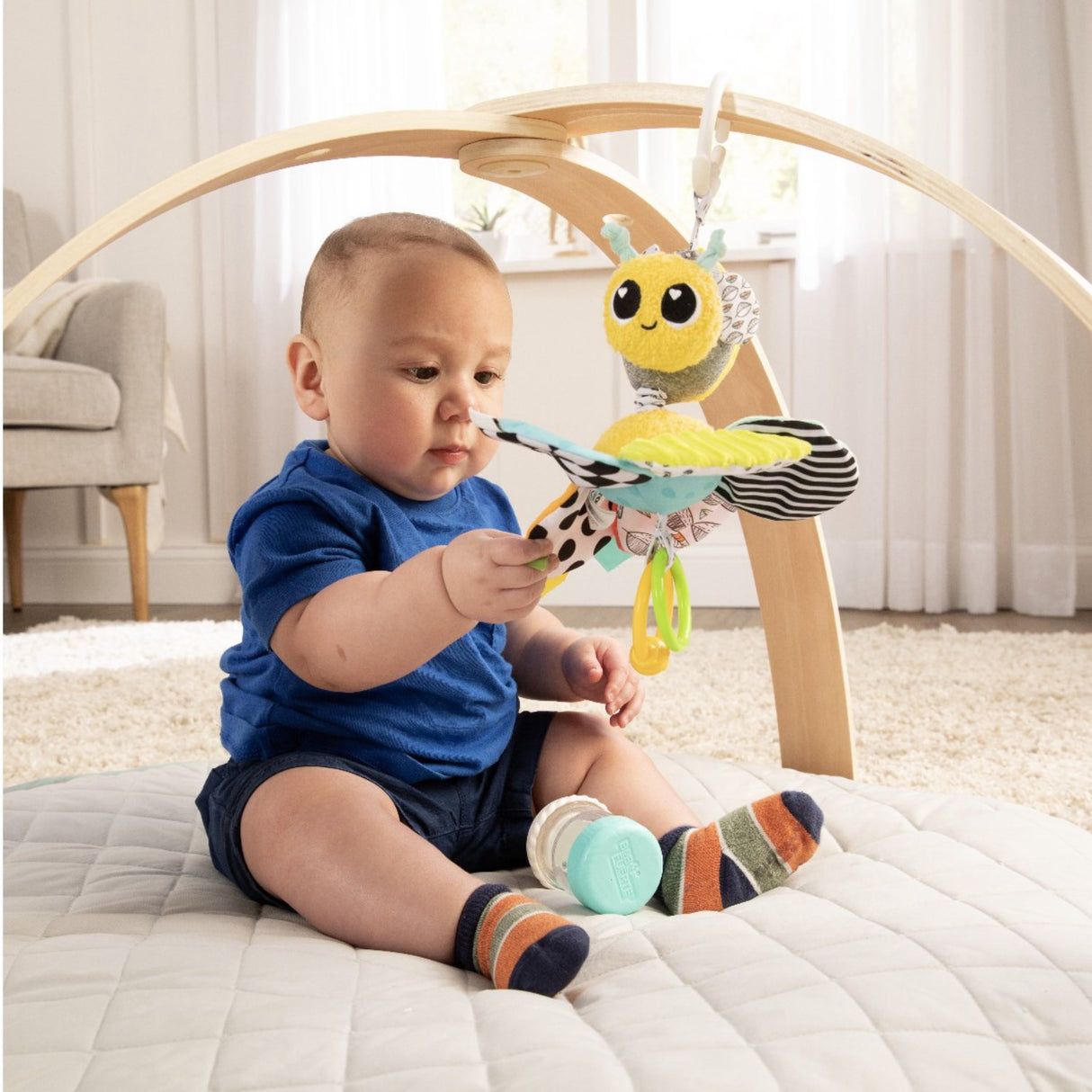 Lamaze Flower rattle med henger