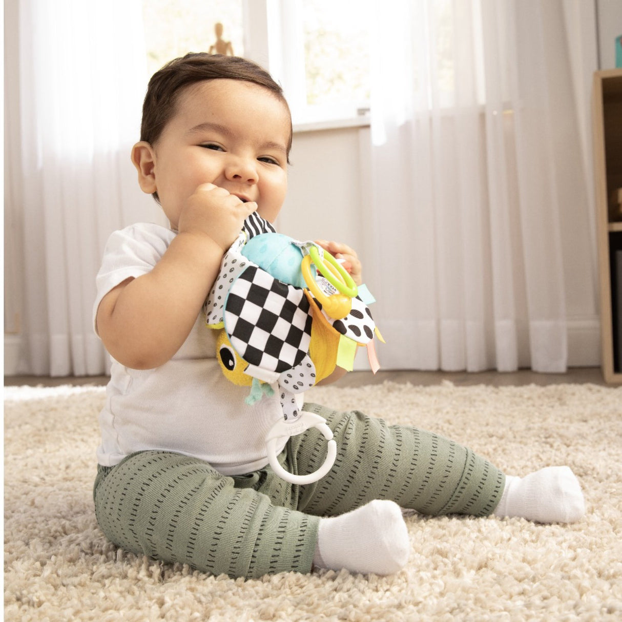 Lamaze Flower rattle med henger