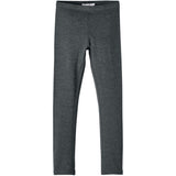 Name It Dark Grey Melange Davina Solid Sweat Leggings Noos