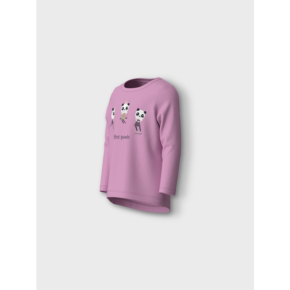 Name It Pastel Lavender Panda Vix Bluse