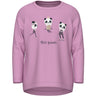 Name It Pastel Lavender Panda Vix Bluse