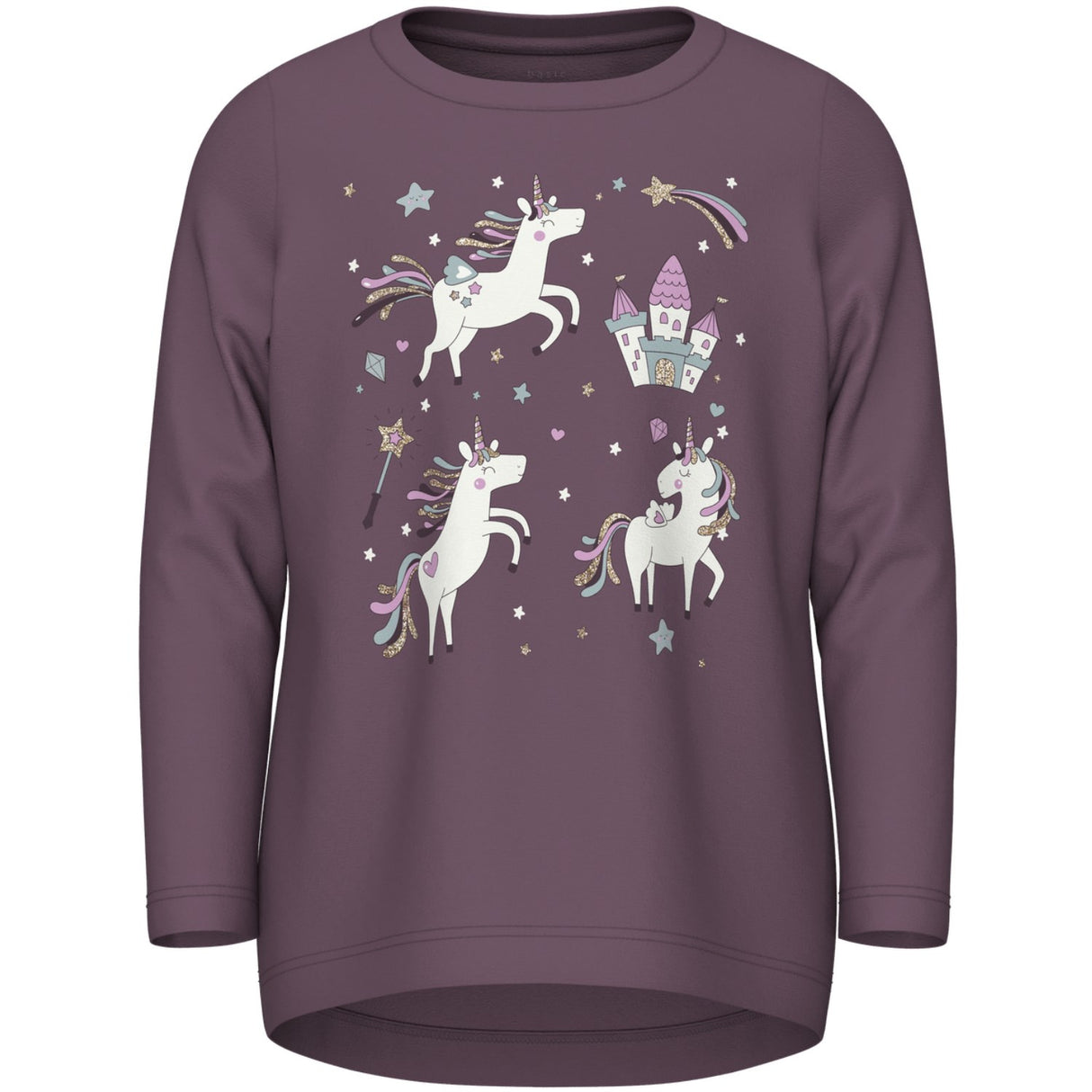 Name It Arctic Dusk Unicorn Vix Bluse