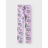 Name It Pastel Lavender Big Flowers Vivian AOP Leggings