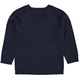 Copenhagen Colors Navy Merino Classic Rib Bluse