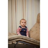 Copenhagen Colors Dark Indigo Blue Washed Organic Baby Overalls