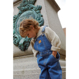 Copenhagen Colors Indigo Blue Washed Organic Overalls