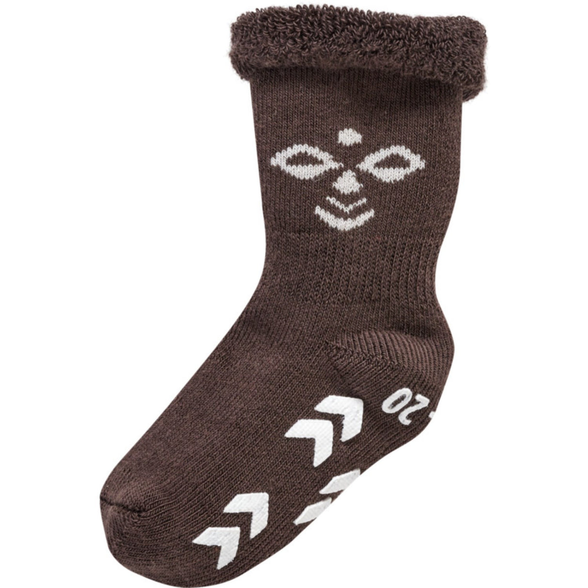 Hummel Chocolate Brown Snubbie Socks 3