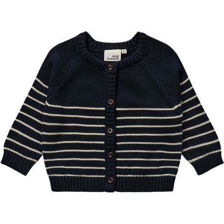 Sofie Schnoor Dark Blue Strikket Cardigan