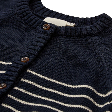 Sofie Schnoor Dark Blue Strikket Cardigan