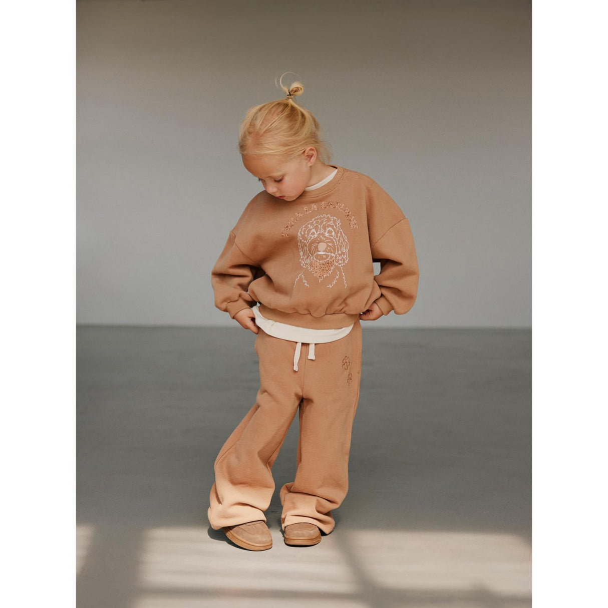 Sofie Schnoor Cashew Brown Sweatpants