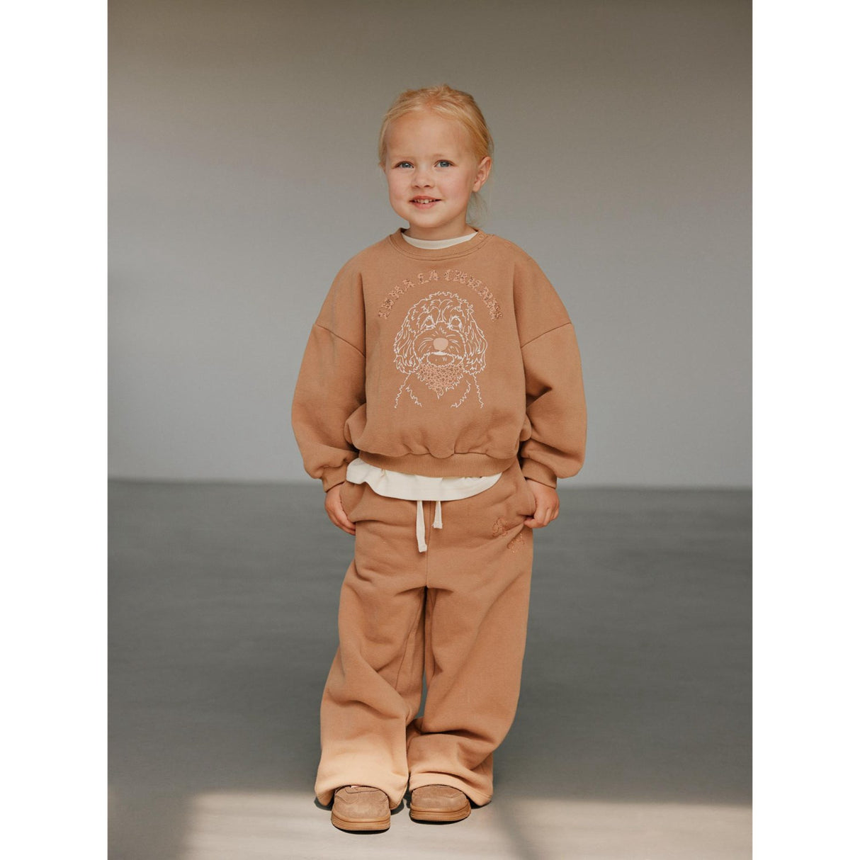 Sofie Schnoor Cashew Brown Sweatpants