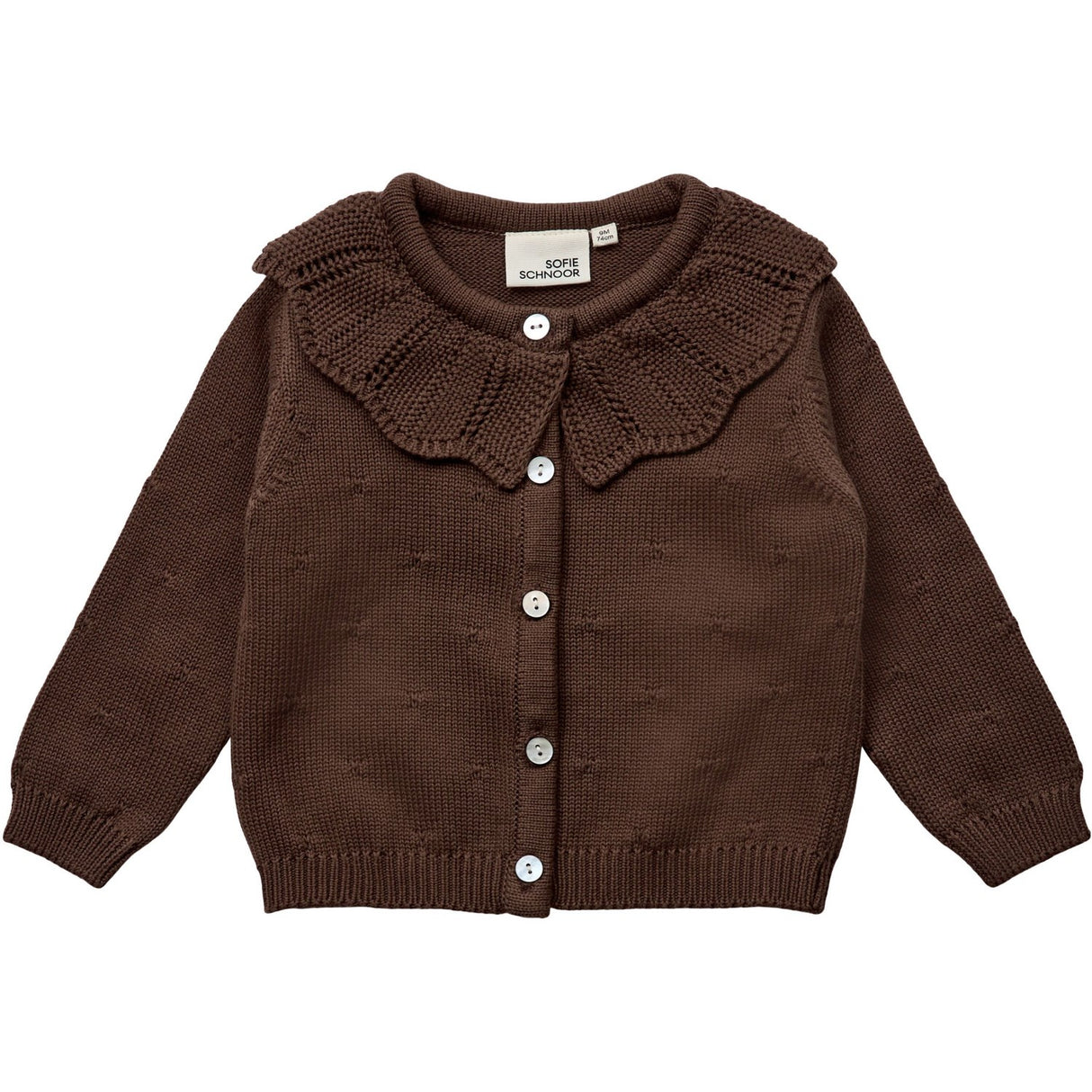 Sofie Schnoor Chocolate Brown Cardigan