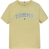 Tommy Hilfiger Lemon Zest Varsiy Foil Reg Tee Ss