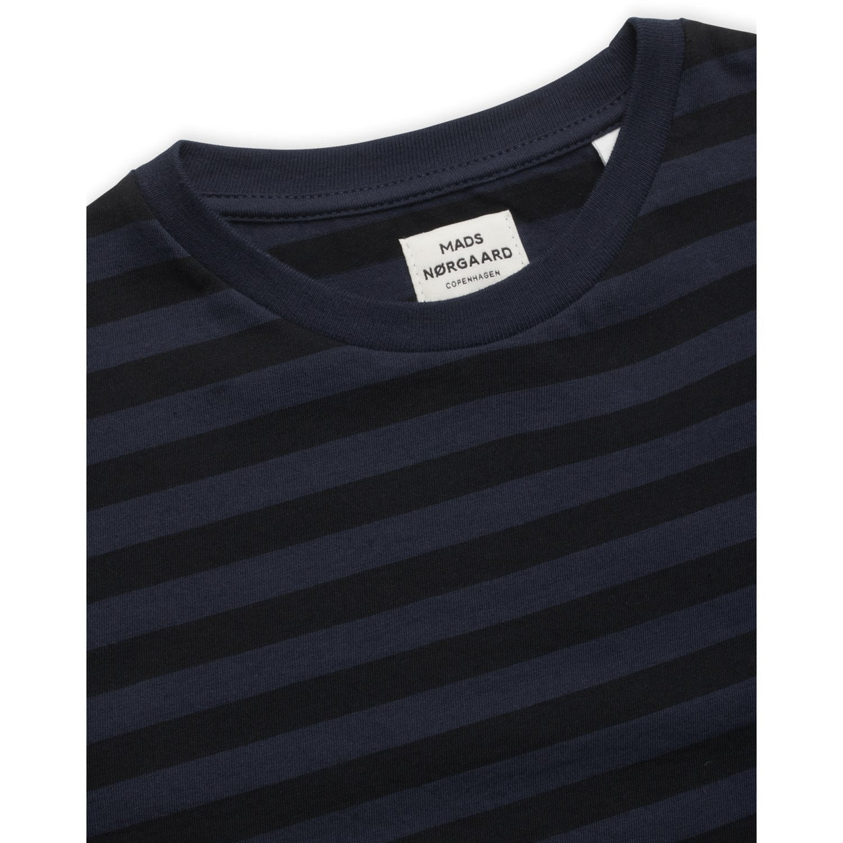 Mads Nørgaard Navy/Black Organic Midi Thorlino Tee Fav 2