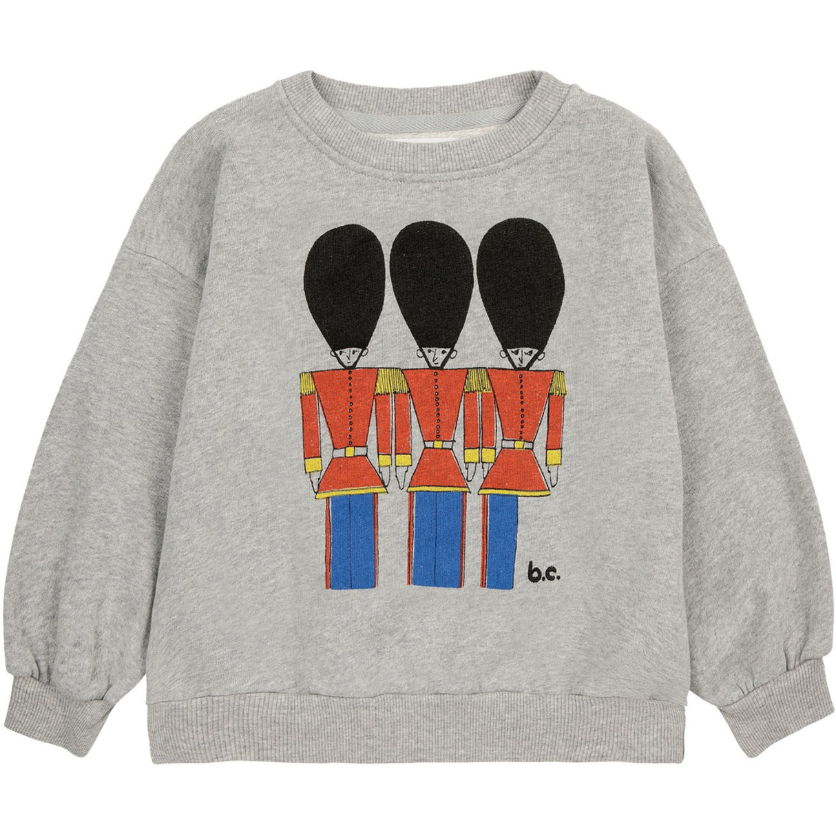 Bobo Choses Light Heather Grey Little Tin Soldiers Collegegenser