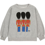 Bobo Choses Light Heather Grey Little Tin Soldiers Collegegenser